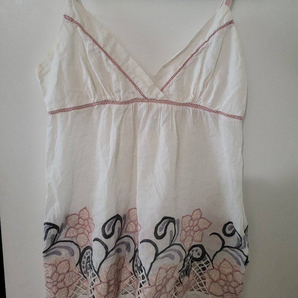 Forever21 Embroidery Top